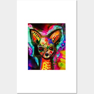 funky pup Posters and Art